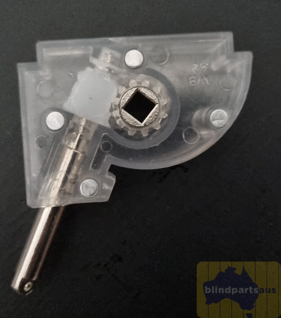 Tilter 40 x 50mm low profile wand operated square drive wand style venetian blind eye style