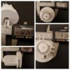 43mm Control mechanism Acmeda sidewinder roller blind … no shroud short – white