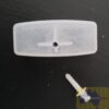 End Caps 50mm for Bottom Rail - Rectangular - price is for one cap
