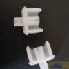 End Caps for 25mm venetian blinds with barrel pins- slimline - sold in pairs