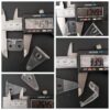Hold Down brackets 30mm high for 50mm Composite venetian blinds ..recess fit...price per pair