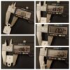 Wand connection adapter section for panel glides white SF