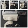 Escutcheon plate awning handle assembly off white/cream