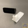 End Cap Rectangular / Ovolo Bottom Rail roller blinds - Vertilux