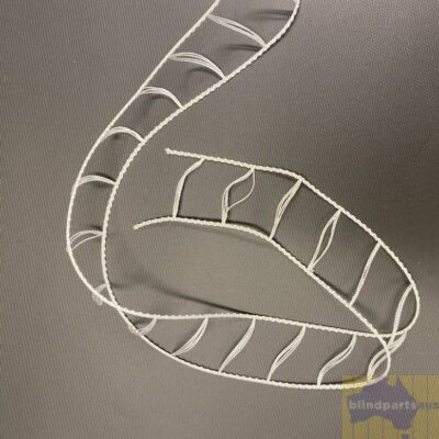 Ladder braid string for venetian blinds 25mm - white