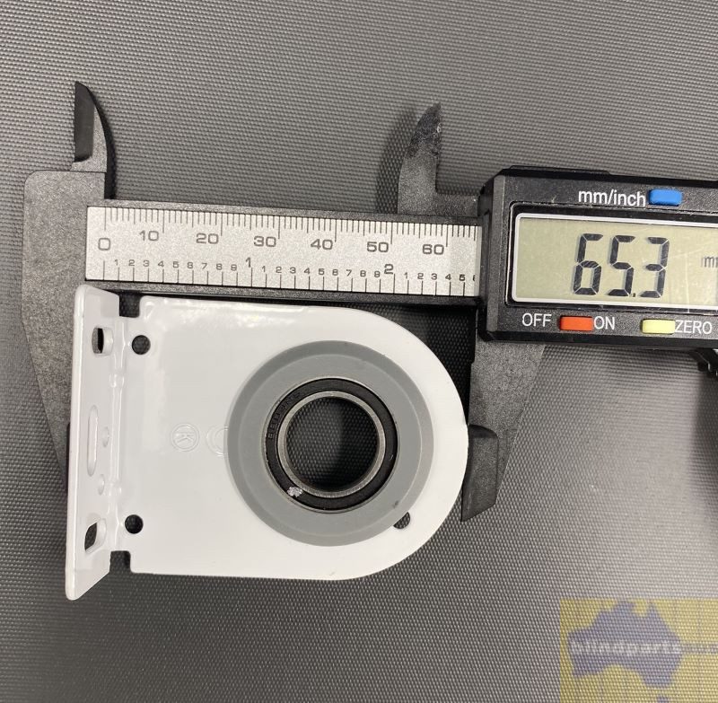 Acmeda intermediate bearing bracket Easy-Link white