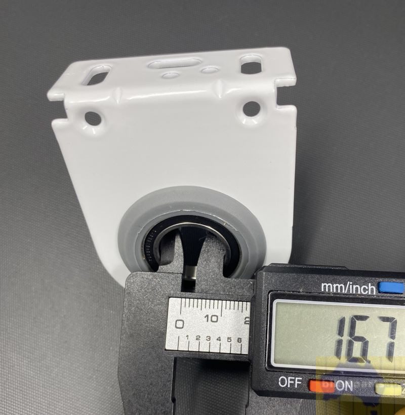 Acmeda intermediate bearing bracket Easy-Link white