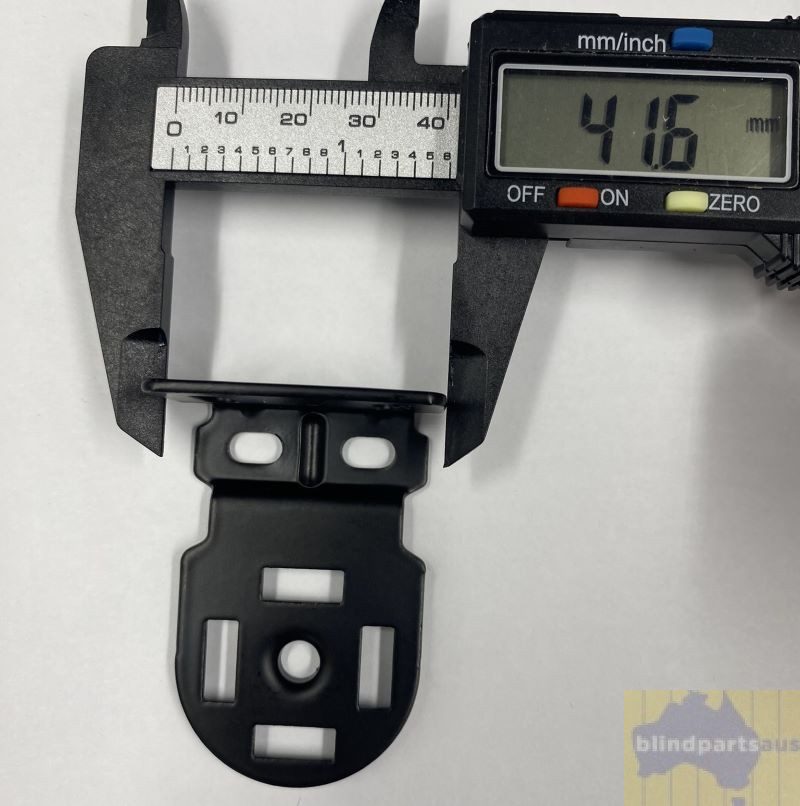 Sunboss roller blind bracket set - 40mm black