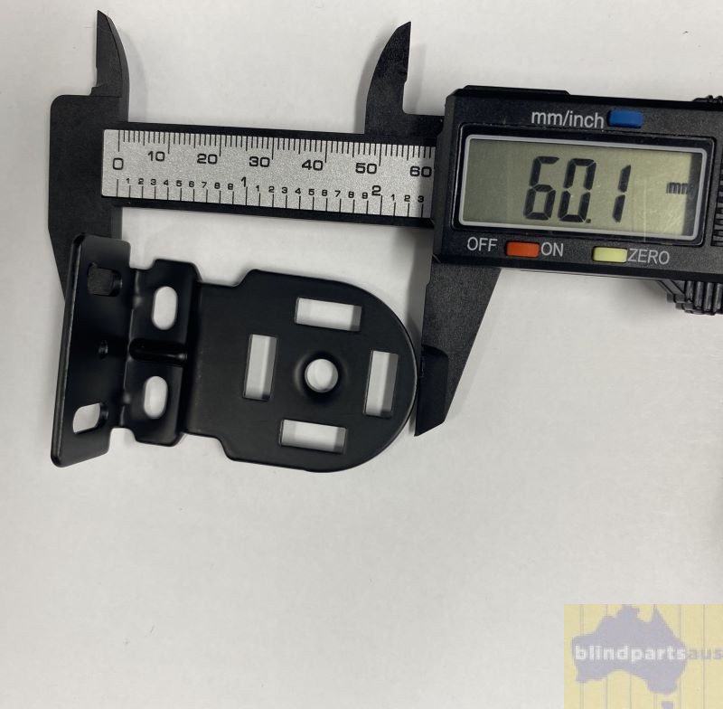 Sunboss roller blind bracket set - 40mm black