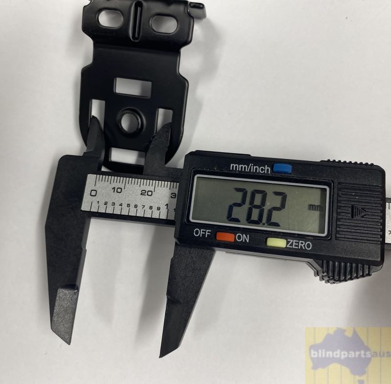 Sunboss roller blind bracket set - 40mm black