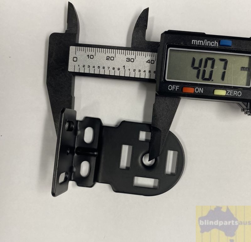 Sunboss roller blind bracket set - 40mm black