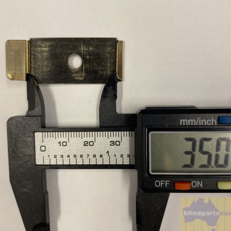 Vertilux vertical blind spring clip recess ceiling fit