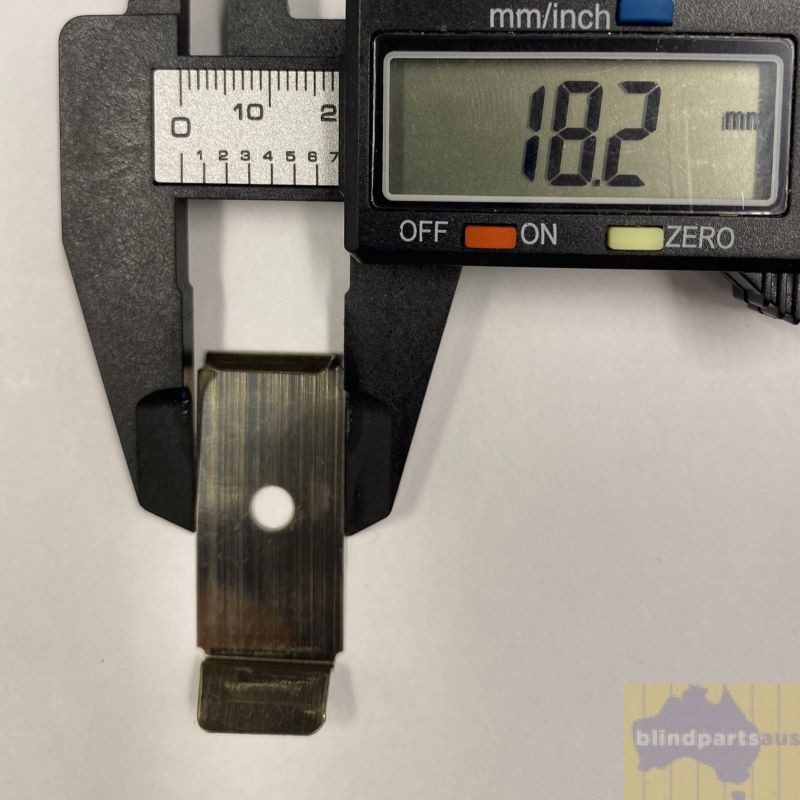 Vertilux vertical blind spring clip recess ceiling fit