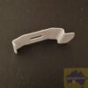 Fixing bracket Spring Clip..vertical blinds..reveal fit white