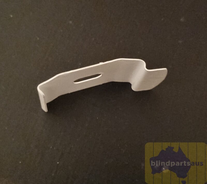 Fixing bracket Spring Clip..vertical blinds..reveal fit white