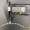 Vertical blind bottom weight link chain 127mm