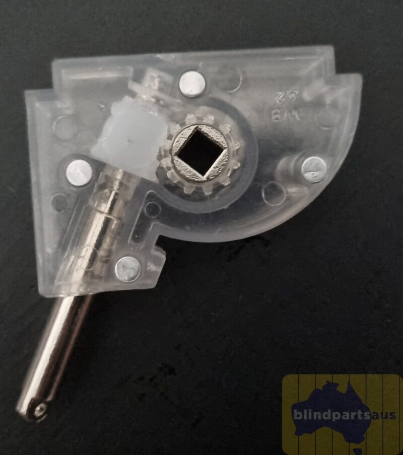 Tilter 40 x 50mm low profile wand operated square drive wand style venetian blind eye style