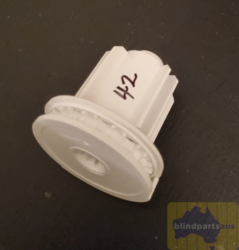 42mm control unit acmeda 2 43mm Control mechanism Acmeda sidewinder roller blind … no shroud short – white