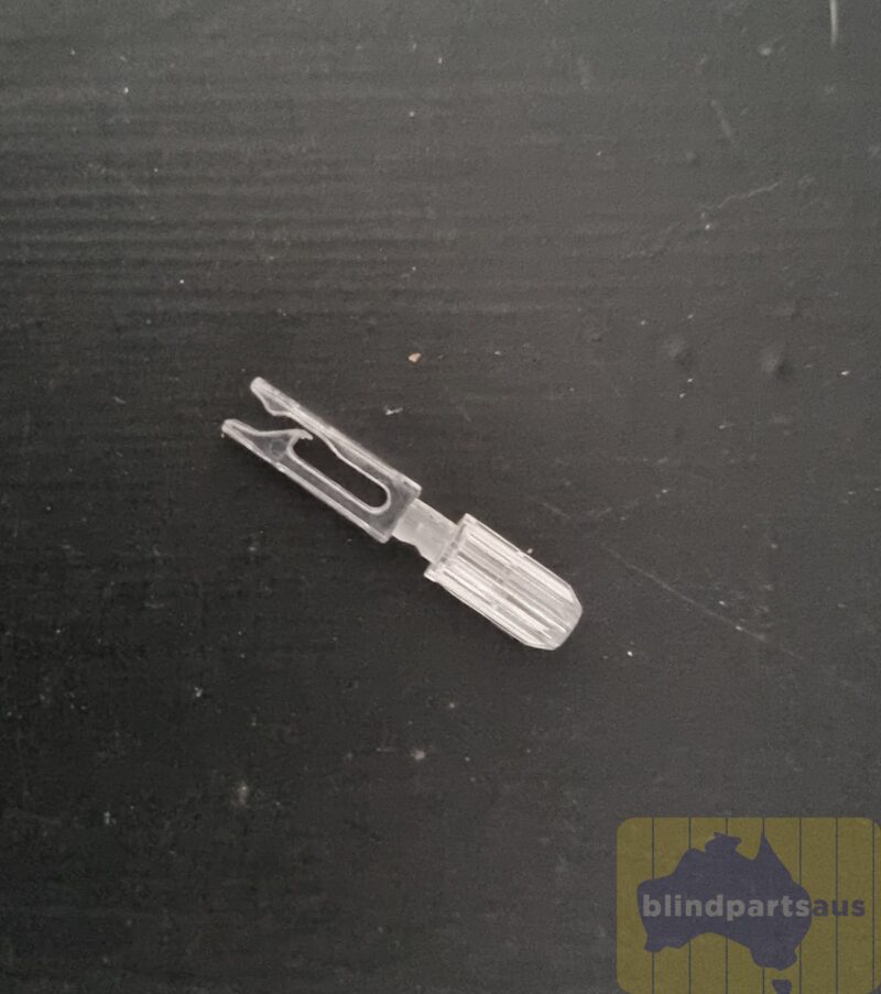 Carrier hook for vertical blind track removeable peg style … sold individually