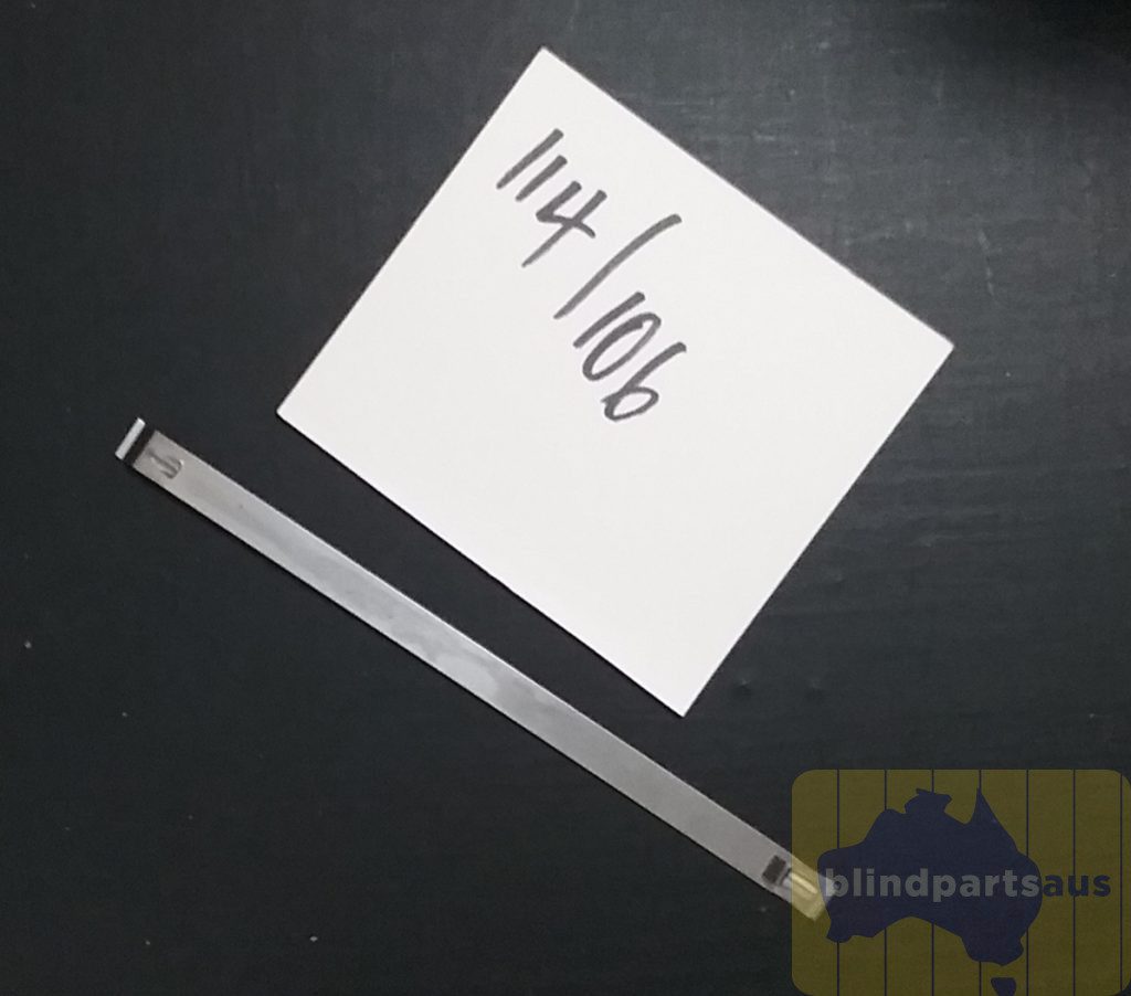 Faber 114.106 spacer linkjpg (3) Spacer links Faber metal to suit vertical blind 127mm carriers 114/106mm