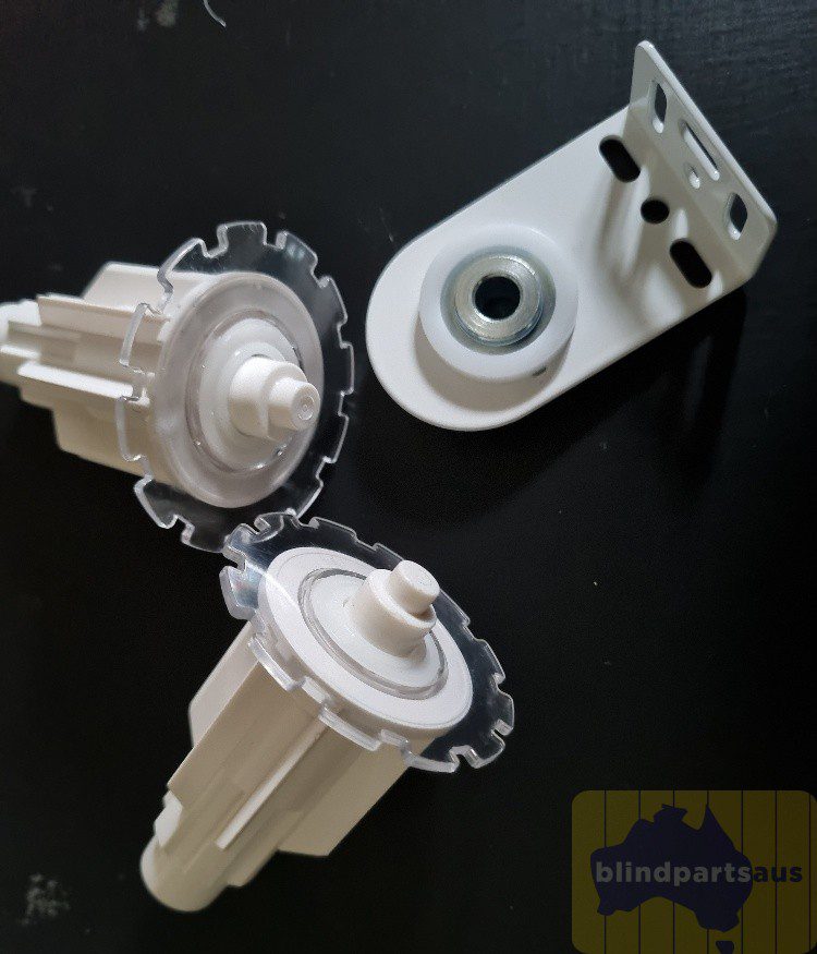 38mm Joiners & bracket set single to suit 38mm drums on roller blinds