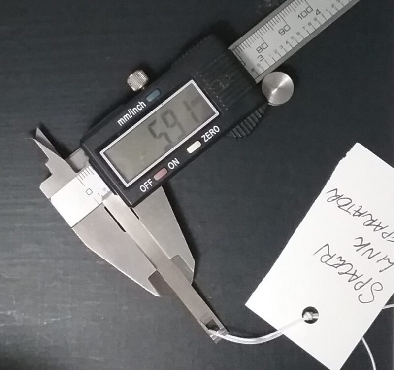 Spacer link separating tool for metal spacer links generic & Faber