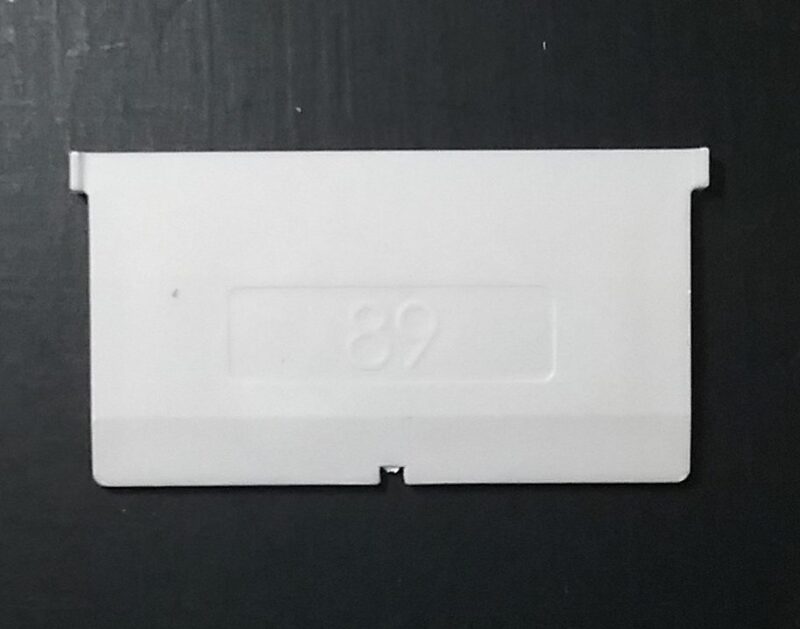 Bottom weights 89mm Chainless for vertical blinds - Generic - small ear