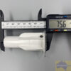 38mm idler pin end for roller blinds - Uniline - white