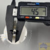 38mm idler pin end for roller blinds - Uniline - white