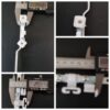 Master Carrier suit Orton or Oslo 20 x 20mm  Curtain track white only V2