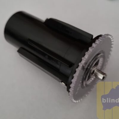 38mm acmeda idler black 1 38mm Idler end – Acmeda with retractable pin to suit 38mm drums on roller blinds – black