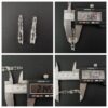Vertical blind alligator style peg - suits Graber V2 carriers