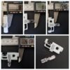 Carrier 42mm for vertical blinds with plastic spacer links – removeable hook style - grey