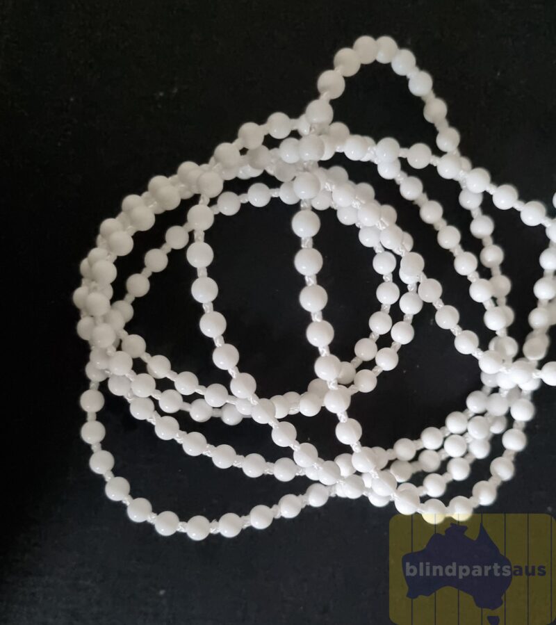 Control Chain 4.5mm - White - by the metre