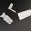 Cord clamps or cord condenser with acorn for pleated blind cords Luxaflex