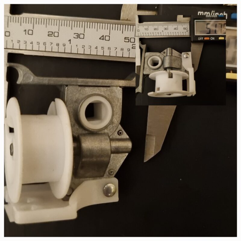 Tilter 50mm high profile Cord operated square drive for Timber or Composite venetian blind small foot