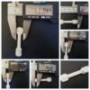 Locking cam V1 white colour only for Curtain track styleline