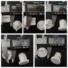 End cap round Acmeda L & R white, beige or black End Cap Round 19mm Bottom Rail round Acmeda round - white - sold in pairs