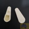 End cap tear drop Bottom Rail Romatech roller blinds  cream/ivory