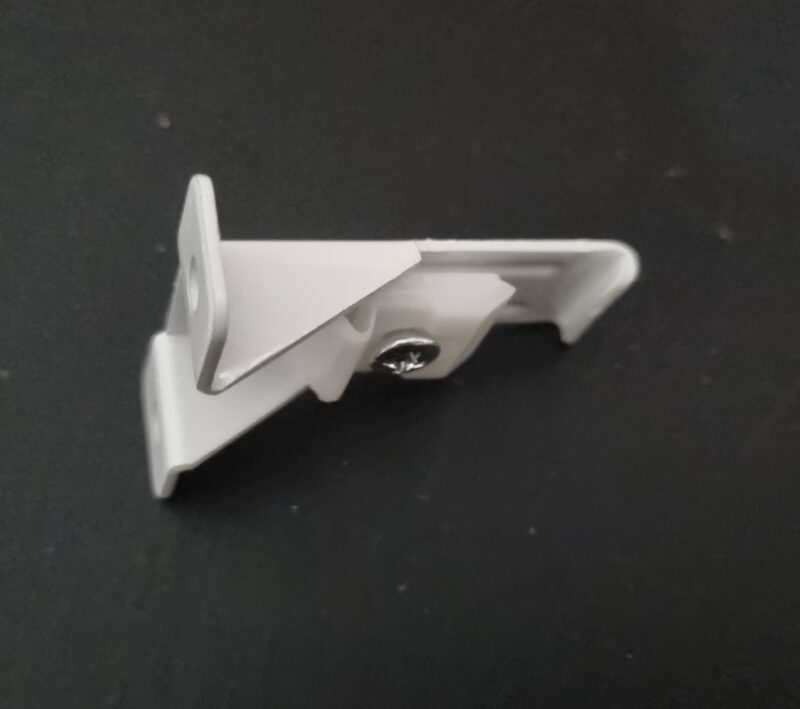 Fixing brackets 50mm to suit Orton or Oslo 20 x 20mm  Curtain track