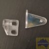 Hold down  brackets 25mm for slimline venetian blind Faber brand...sold in pairs
