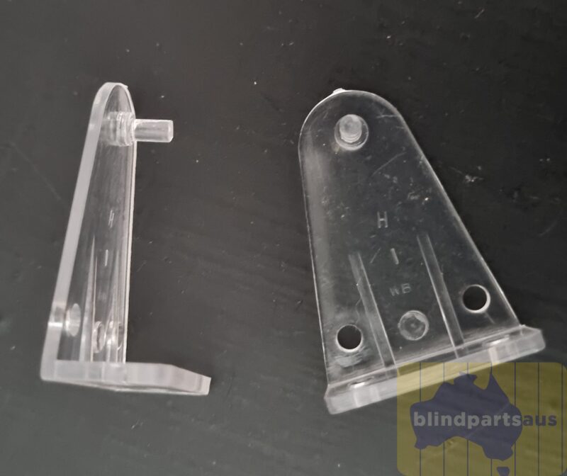 Hold Down brackets for 63mm slats for Composite blinds - sold in pairs