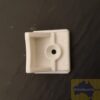 End Stops for panel glide blinds -  Wide track 12mm leg - L style grey