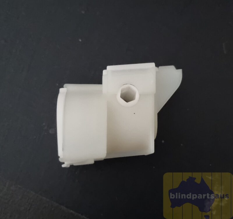Tilter 40 x 50mm low profile Cord operated hex drive for Composite or timber blinds hex drive white or tan Cord