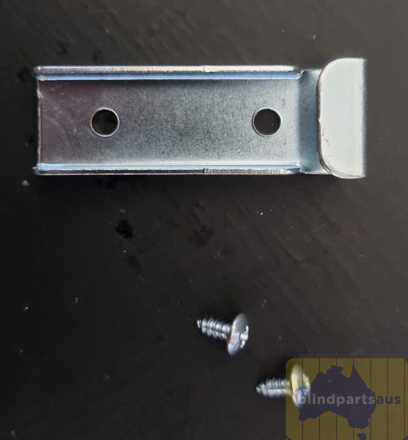 Pelmet or Valance clips 50mm for timber or composite blinds with screws