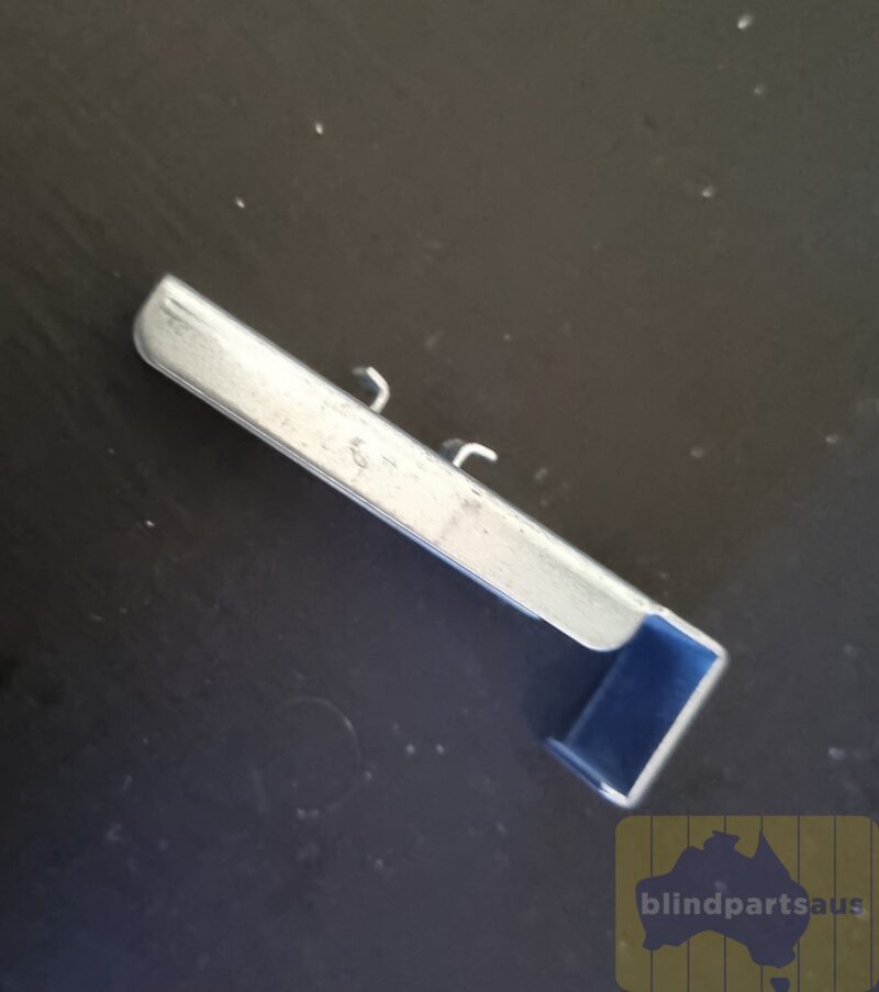 Pelmet or Valance clips 50mm..metal for composite & some timbers..winged