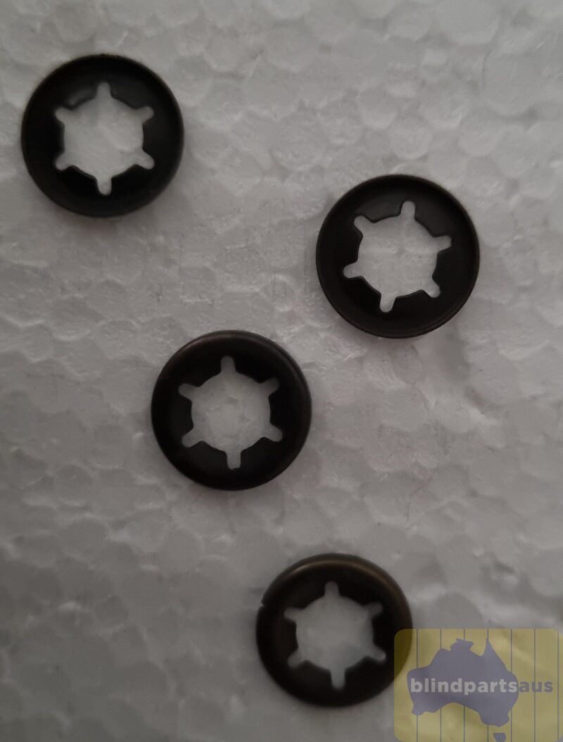 Thrust washers or star washers for vertical blinds replacement parts small