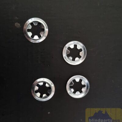 Thrust washers or star washers for vertical blinds replacement parts, Uniline