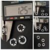 Thrust washers or star washers for vertical blinds replacement parts, Uniline