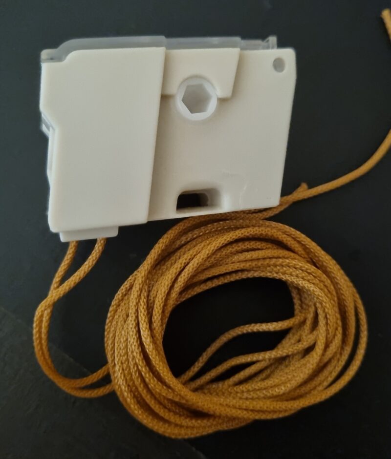 Tilter 40 x 50mm low profile cord operated hex drive Cord for Composite Tan Cord